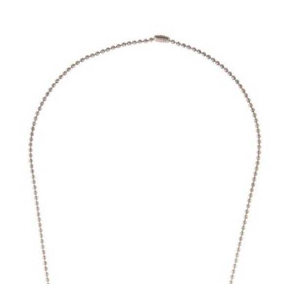 LAGOS CAVIAR BEADED STERLING SILVER 925 HEART PENDANT NECKLACE - Picture 6 of 7